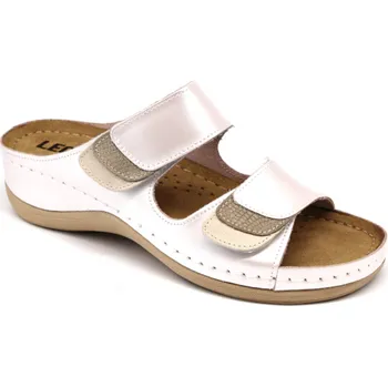 Dámské pantofle Leon Leons Sena - Rosé perla Barva: Rosé - perla, Velikost: 38