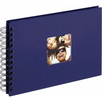 Fotoalbum Walther Fun modré spirál.album 23x17 40 cerných stran SA109L