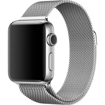 Samurrai nerezový ocelový řemínek na Apple Watch - Silver 42 / 44 mm