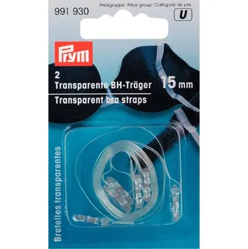 Ramínka Prym na podprsenku transparentní, 15 mm