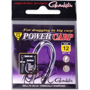 Rybářský háček Gamakatsu Háček s lopatkou Power Carp BL NSB 10 Velikost háčků: 10
