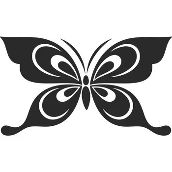 Samolepicí dekorace na vozidlo SI0190014E - China Butterfly4 - 160 x 91 mm