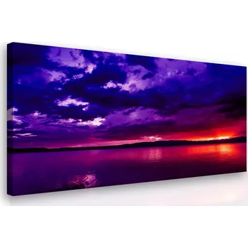 Obraz Malvis ® Obraz na plátně Západ slunce Velikost: 60x40 cm