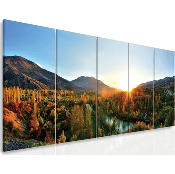 Obraz Malvis ® Vícedílný obraz - Panorama Velikost: 150x60 cm