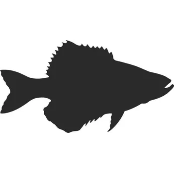 Samolepicí dekorace na vozidlo SI0115206E - Ryba3 - 160 x 155 mm doprava