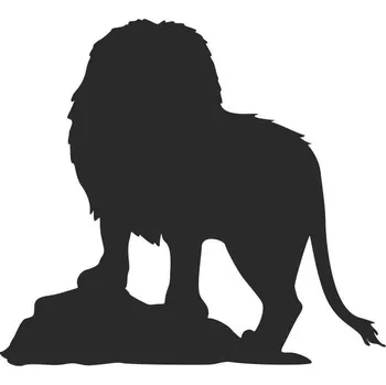 Samolepicí dekorace na vozidlo SI0115050F - Lev1 - 160 x 155 mm doleva