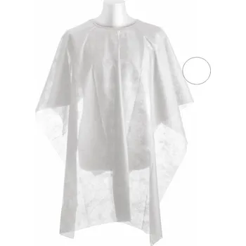 Xanitalia Pláště na stříhání jednorázové TNT netkaná textilie 10pcs/1balení Barva: Bílá
