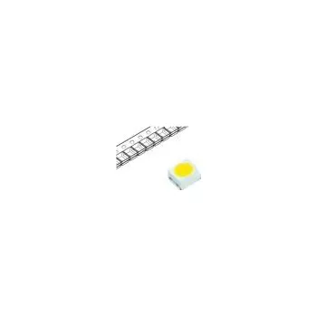 Polovodič LED SMD 3528,PLCC2 white warm 1700÷2500mcd 120° 20mA
