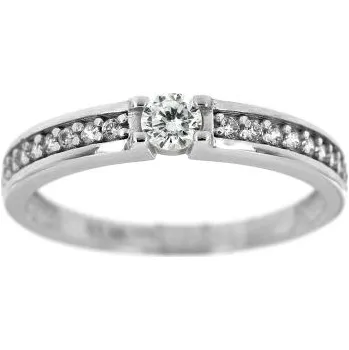 Prsten Zlatnictví U Kostela Dámský zásnubní prsten 2083B 57 2490-19301643