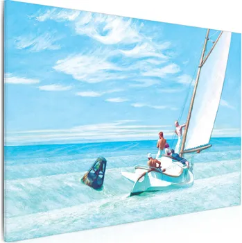 Malvis ® Obraz - muži na moři Velikost (šířka x výška): 90x70 cm