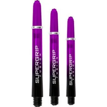 Příslušenství pro šipky Harrows Násadky SUPERGRIP FUSION purple Velikost: 48mm