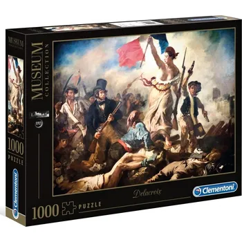 Puzzle Clementoni Svoboda vede lid na barikády 1000 dílků