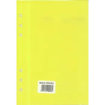 Set školních potřeb Wkład do organizera A5 Czysta żółta ANTRA