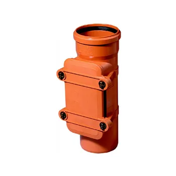 Kanalizační potrubí PVC čistící kus 110 - KG