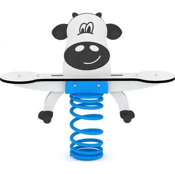 Dětská houpačka Playground System Pružinová houpačka pro dvě děti Kravička - 15179