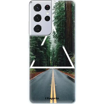 Pouzdro na mobilní telefon Odolné silikonové pouzdro iSaprio - Triangle 01 - Samsung Galaxy S21 Ultra