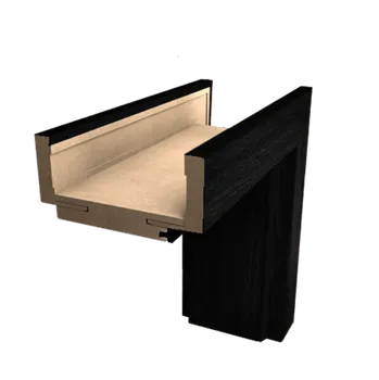 Zárubeň Obložková zárubeň Naturel O2(100-125)j.antracit 90 levá O2JA90L