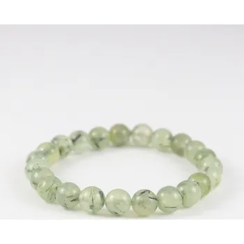 Prehnit, meditační šperk z přírodního kamene