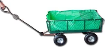 Zahradní vozík Max Zahradní skládací vozík 85 l zelený