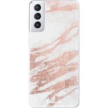 Pouzdro na mobilní telefon Odolné silikonové pouzdro iSaprio - RoseGold 10 - Samsung Galaxy S21+