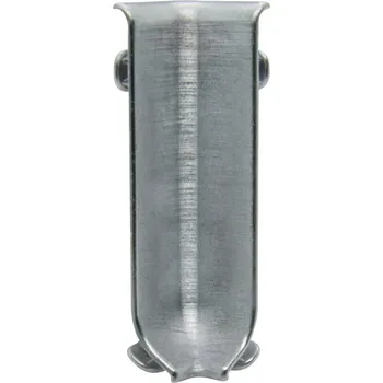 Podlahová lišta Roh k soklu Progress Profile stříbrná lesk, hliník RIZCTBS602