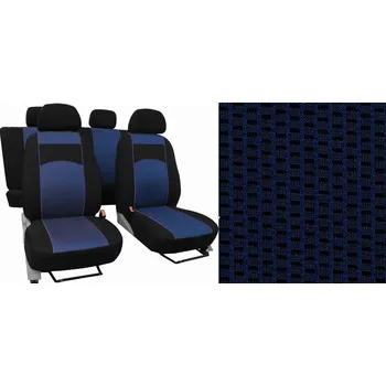 Ochranný autopotah Autopotahy VOLKSWAGEN CADDY IV, 5 MÍST, od r. v. 2015, VIP modré