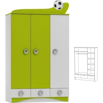 Šatní skříň Skříň N10 - Fotba