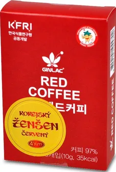 Káva Ginlac Red Coffee 10 g 