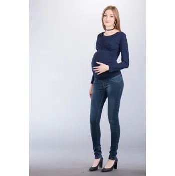 Dámské džíny Těhotenské džíny CALIFORNIA NAVY