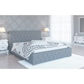 Postel Čalouněná postel Parma 140/200 cm s úložným prostorem malmo
