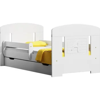 Dětská postel Postel School N20S 160/80 cm + matrace + šuplík