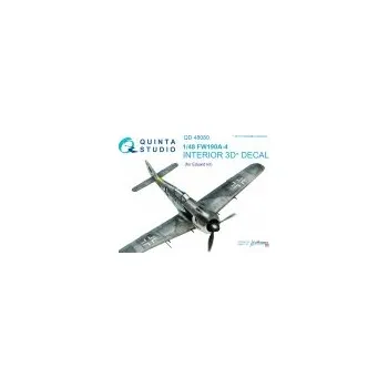Plastikový model 1/48 FW 190A-4 3D-Print&colour Interior (EDU)