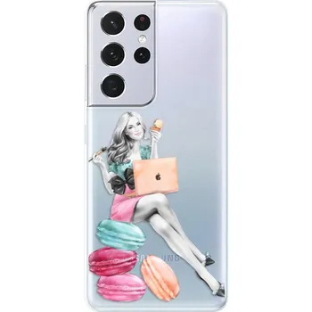 Pouzdro na mobilní telefon Odolné silikonové pouzdro iSaprio - Girl Boss - Samsung Galaxy S21 Ultra