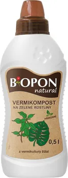 Hnojivo Biopon Vermikompost na zelené rostliny 500 ml
