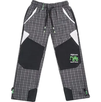 Chlapecké kalhoty Chlapecké outdoorové kalhoty - GRACE B-84264, šedozelená/ zelená aplikace Barva: Šedá, Velikost: 104