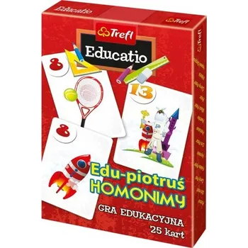 Puzzle Karty Edu Piotruś - Homonimy TREFL