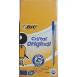Kuličkové pero "Cristal Original", modrá, 0,32 mm, s víčkem, BIC , 8373609 (pl, 2000, NKB)