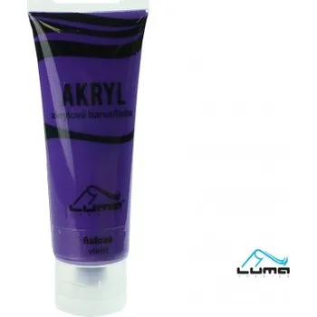 Speciální výtvarná barva Barvy akrylové 75ml, fialová LUMA