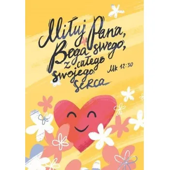 Cestování Pocztówka z kolorowanką - Miłuj Pana Boga swego - Piotr Herman, Paweł Łabuz, Tomasz Safjański