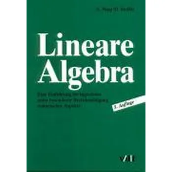Matematika Lineare Algebra - Nipp, Kaspar