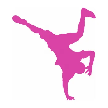 Samolepicí dekorace na vozidlo Breakdance 001 pravá (16 - růžová) SAMOLEPKA NA AUTO, NÁLEPKA, FÓLIE, POLEP, TUNING, VLASTNÍ TEXT, TISK, AUTOSAMOLEPKY.cz, POLEPY, OBRÁZEK, LOGO, 3D STICKERS