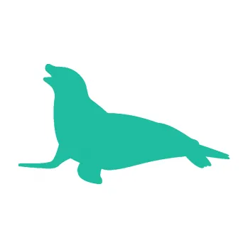 Samolepící dekorace Lachtan 002 levá (25 - tyrkysová) SAMOLEPKA NA AUTO, NÁLEPKA, FÓLIE, POLEP, TUNING, VLASTNÍ TEXT, TISK, AUTOSAMOLEPKY.cz, POLEPY, OBRÁZEK, LOGO, 3D STICKERS