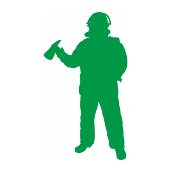 Samolepící dekorace Hasič 010 levá (12 - zelená) SAMOLEPKA NA AUTO, NÁLEPKA, FÓLIE, POLEP, TUNING, VLASTNÍ TEXT, TISK, AUTOSAMOLEPKY.cz, POLEPY, OBRÁZEK, LOGO, 3D STICKERS