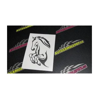 Samolepící dekorace SAMOLEPKA Kůň 031 levá skok (10 - červená) NA AUTO, NÁLEPKA, FÓLIE, POLEP, TUNING, VLASTNÍ TEXT, TISK, AUTOSAMOLEPKY.cz, POLEPY, OBRÁZEK, LOGO, SAMOLEPKY