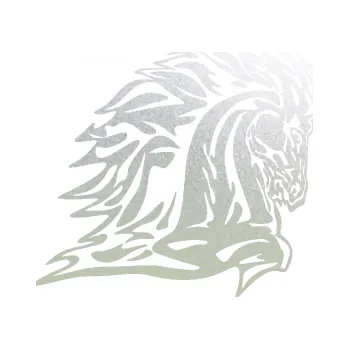 Samolepicí dekorace na vozidlo Animal flames 101 pravá kůň (60 - pískované sklo) SAMOLEPKA NA AUTO, NÁLEPKA, FÓLIE, POLEP, TUNING, VLASTNÍ TEXT, TISK, AUTOSAMOLEPKY.cz, POLEPY, OBRÁZEK, LOGO, 3D STICKERS