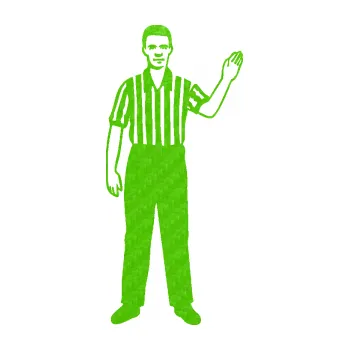 Samolepící dekorace SAMOLEPKA Rozhodčí 001 pravá (58 - 3D karbon zelený kawasaki) NA AUTO, NÁLEPKA, FÓLIE, POLEP, TUNING, VLASTNÍ TEXT, TISK, AUTOSAMOLEPKY.cz, POLEPY, OBRÁZEK, LOGO, SAMOLEPKY