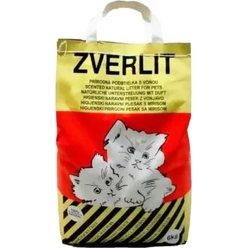 Podestýlka pro kočku Zverlit hrubý s vůní červený 6 kg