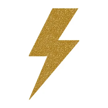 samolepka Blesk 002 elektřina (92 - Ultra Metalic zlatá) SAMOLEPKA NA AUTO, NÁLEPKA, FÓLIE, POLEP, TUNING, VLASTNÍ TEXT, TISK, AUTOSAMOLEPKY.cz, POLEPY, OBRÁZEK, LOGO, 3D STICKERS