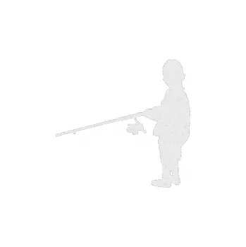 Polep vozidla SAMOLEPKA Rybář 009 levá (84 - Ultra Metalic bílá) NA AUTO, NÁLEPKA, FÓLIE, POLEP, TUNING, VLASTNÍ TEXT, TISK, AUTOSAMOLEPKY.cz, POLEPY, OBRÁZEK, LOGO, SAMOLEPKY