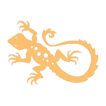 Samolepící dekorace Ještěrka 012 levá (08 - béžová) SAMOLEPKA NA AUTO, NÁLEPKA, FÓLIE, POLEP, TUNING, VLASTNÍ TEXT, TISK, AUTOSAMOLEPKY.cz, POLEPY, OBRÁZEK, LOGO, 3D STICKERS